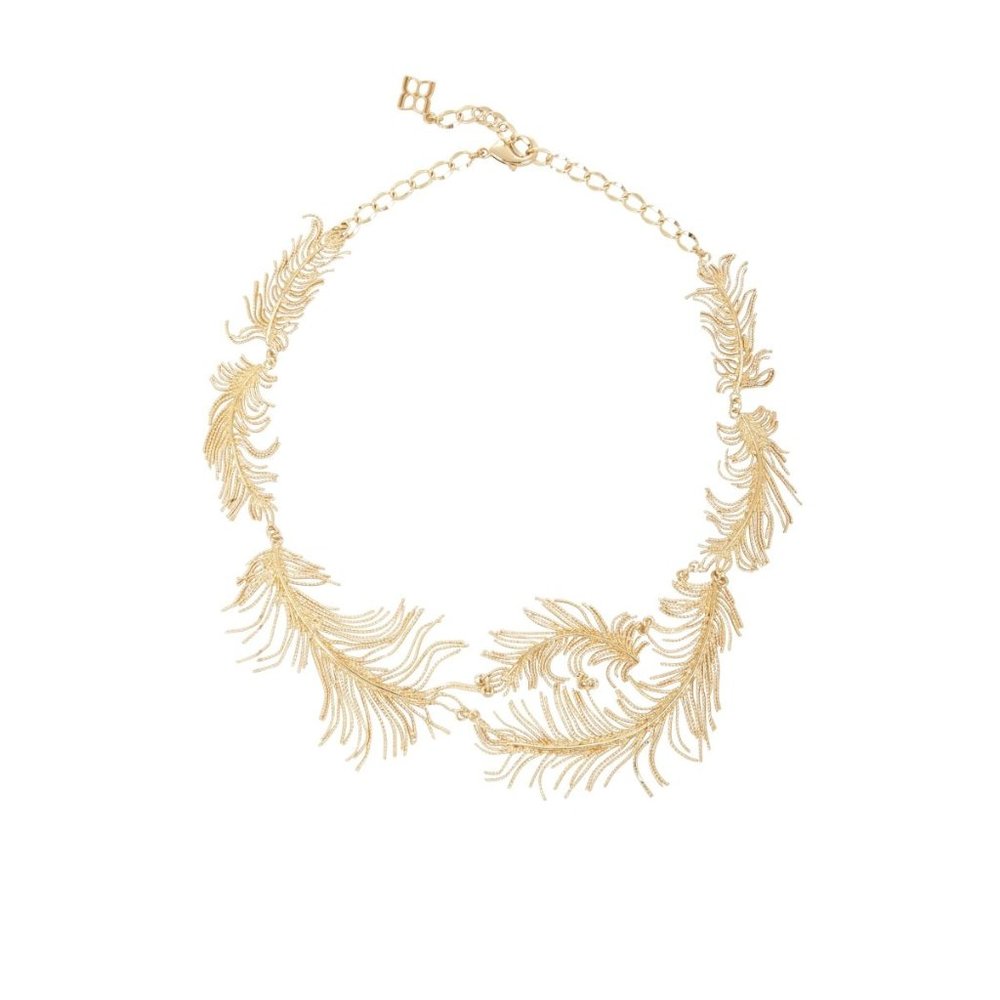 Gorgeous Gold-Collar Designer Necklace